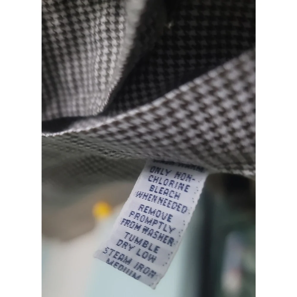 Polo Ralph Lauren Men’s Micro Houndstooth Dress Shirt Curham Classic Fit M